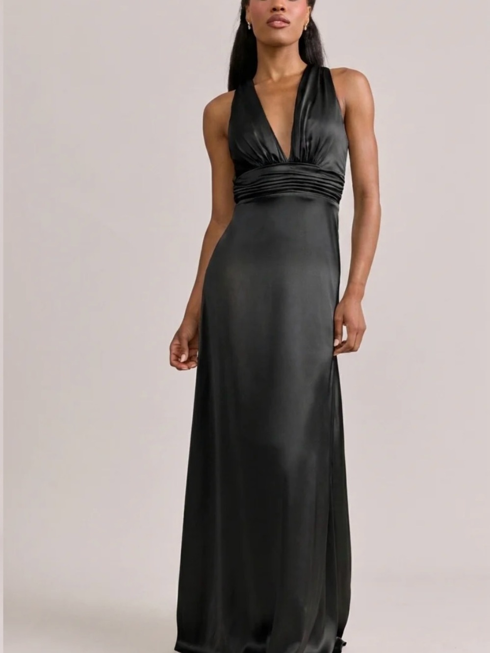 Dylan Satin bridesmaid Dress - REVELRY